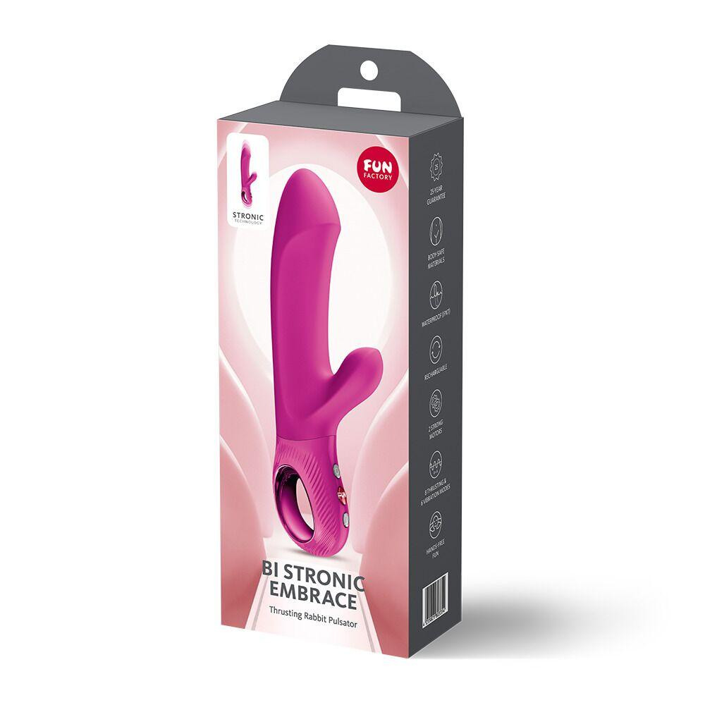 Пульсатор Fun Factory Bi Stronic Embrace Magenta Sex Aura Київ - фото 10