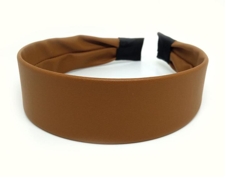 Обруч широкий коричневый Киев - изображение 1