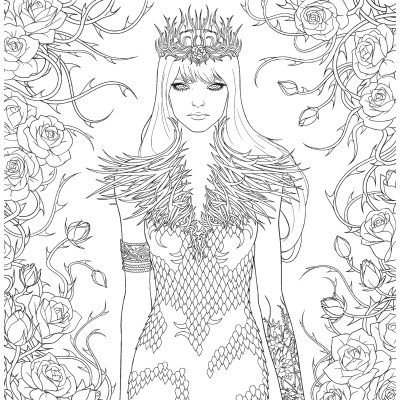 Книга Двір шипів і троянд. Розмальовка - Сара Дж. Маас Vivat (9786171712812) Винница - изображение 8