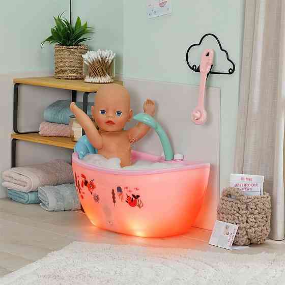 Автоматична ванночка для ляльки Baby Born – Казкове купання Дніпро