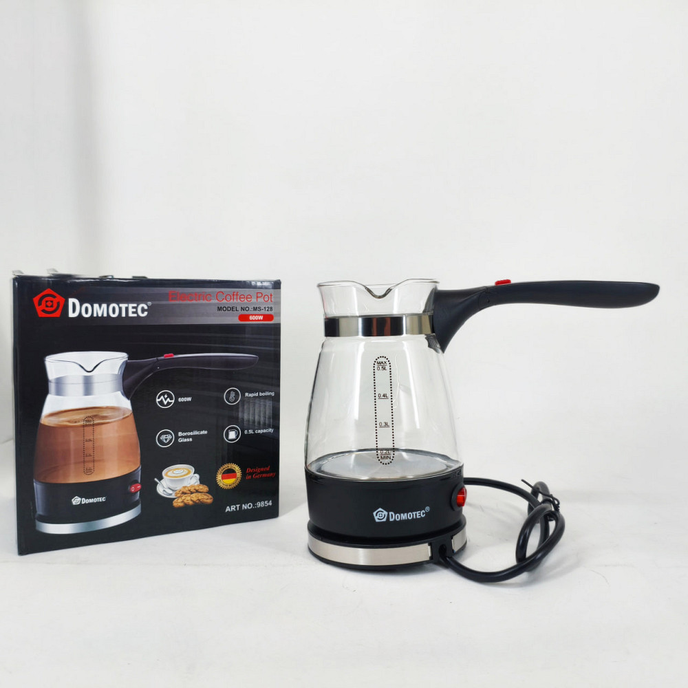 Електрична турка для кави з автовідключенням Domotec R-128 0.5л 600Вт, Електрична турка кавоварка UR-69 Івано-Франківськ - фото 4