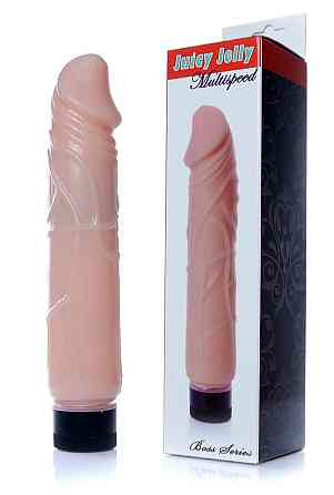 Вібратор Boss Series - Juicy Jelly Multispeed Skin, (довжина 22 см, діаметр 4 см) BS6700074 Sex Aura Київ