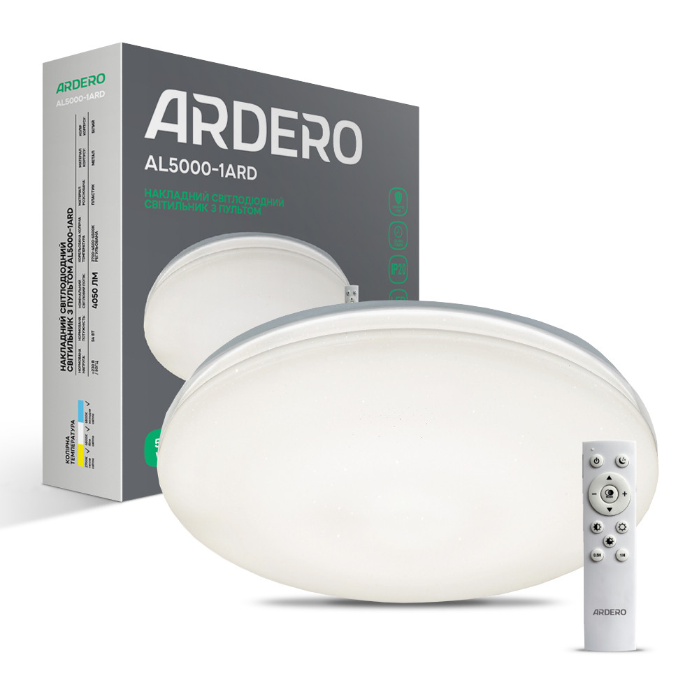Світлодіодний світильник Ardero AL5000-1ARD MONO 54Вт білий Харьков - изображение 1