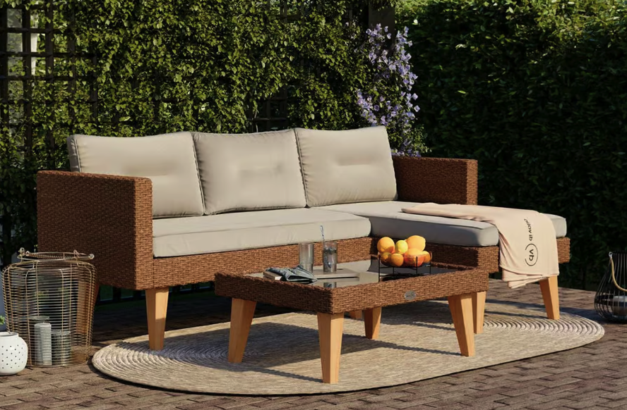 Комплект меблів для саду Di Volio Imola коричневий Київ - фото 3