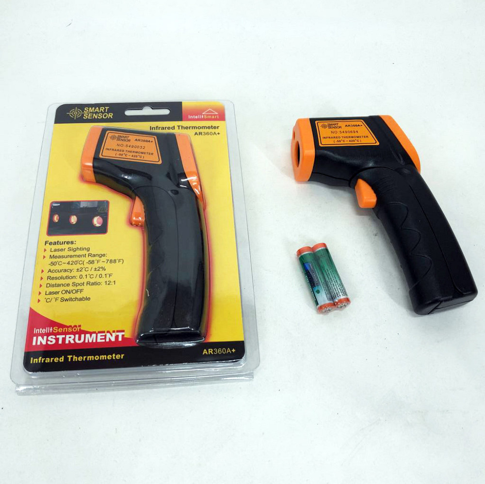 Пирометр Smart Sensor AR360A+ бесконтактный AF-408 инфракрасный термометр Киев - изображение 6