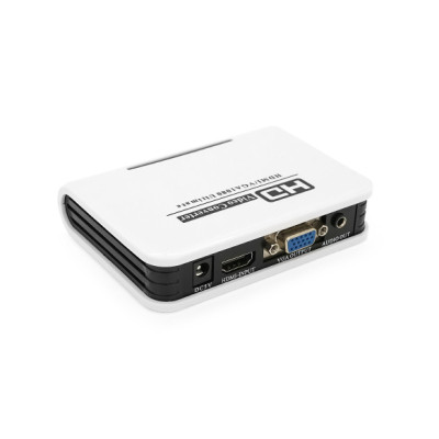 Конвертор VGA to HDMI+ Audio active white Voltronic (YT-AC-HDMI(in)/VGA(out)-W/39369) Винница - изображение 3