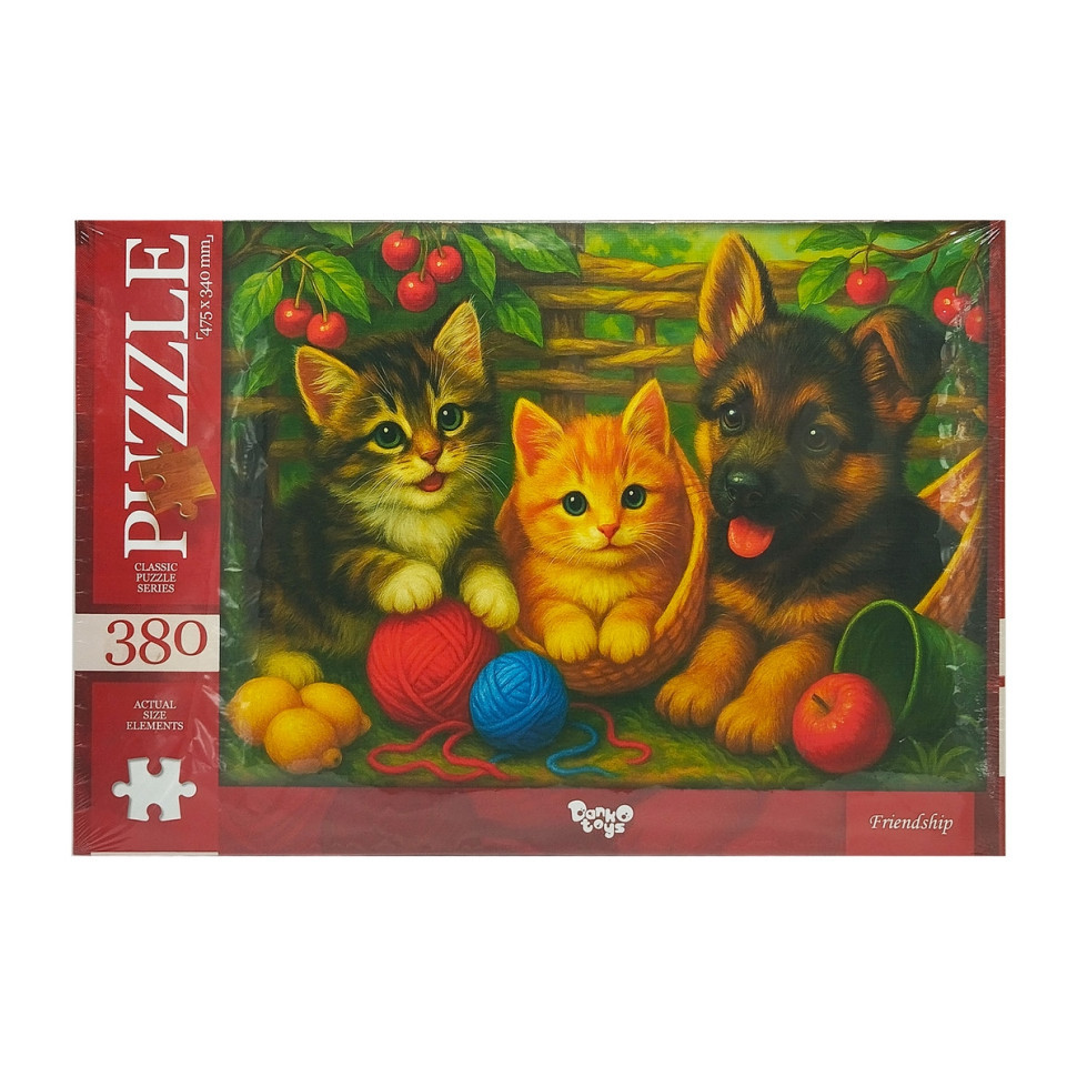 Класичні пазли "Friendship" C380-07-09, 380 елементів Вінниця - фото 1