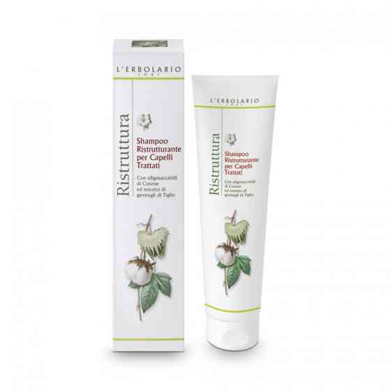 Шампунь відновлюючий для фарбованого волосся з екстрактом Льону L'ERBOLARIO 150 мл Київ
