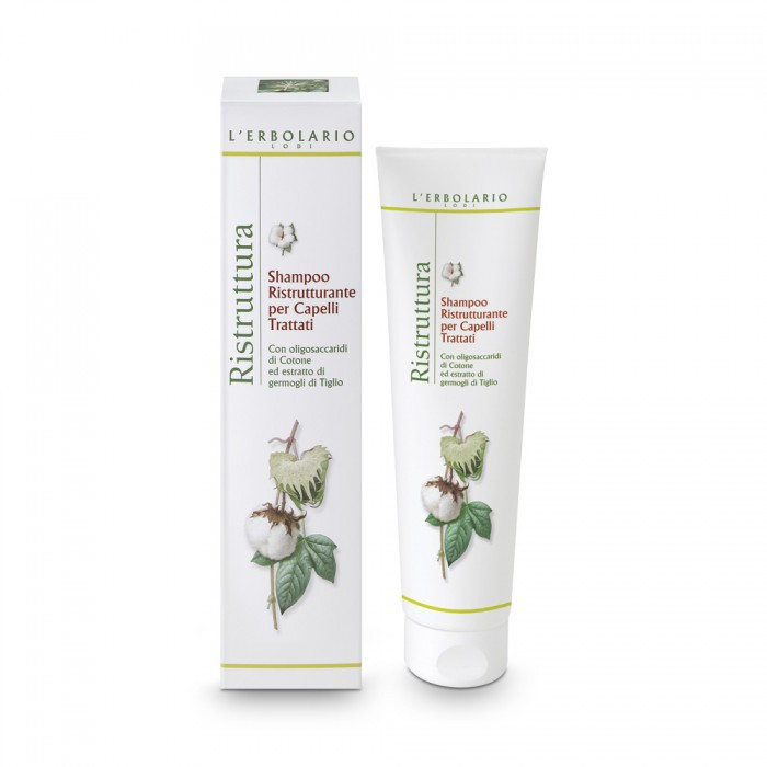 Шампунь відновлюючий для фарбованого волосся з екстрактом Льону L'ERBOLARIO 150 мл Київ - фото 1