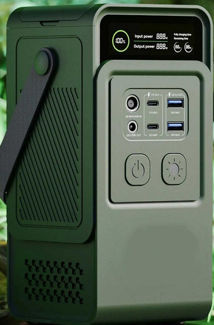 Повербанк AP200L 60000mAh (192Wh) PD140W, вихід 12V, висувний ліхтар. Київ - фото 8