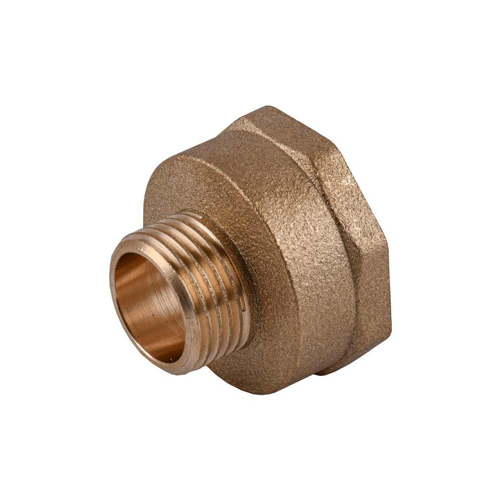 Перехідник редукційний 1"х1/2" ВН латунний LI533S OPTIMUM Київ - фото 1