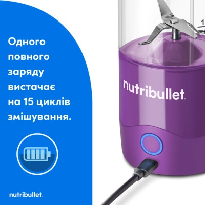 Блендер NUTRIBULLET NBP003PU Вінниця - фото 3