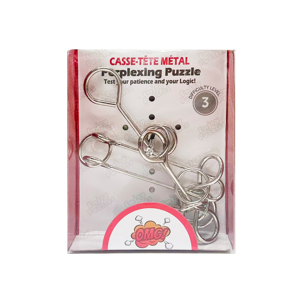 Металева головоломка "Perplexing puzzle" 5562D-8, 3 складність Вінниця - фото 1