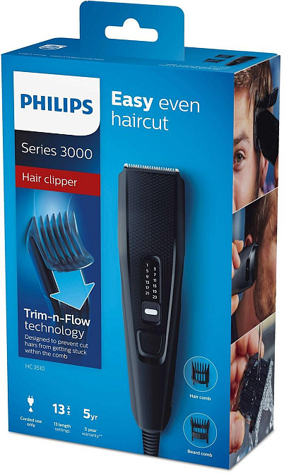Машинка для стриження Philips HC3510/15 Чорний Харків - фото 16
