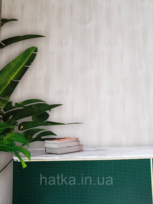 Ообои виниловые на флизелине Decoprint Moments MO22850 лофт однотон абстракция размытая геометрия коричневые Киев - изображение 1