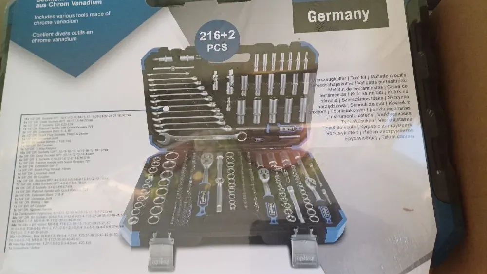 Набор инструментов 216+2предметов Scheppach Sch-38841+2 Київ - фото 8
