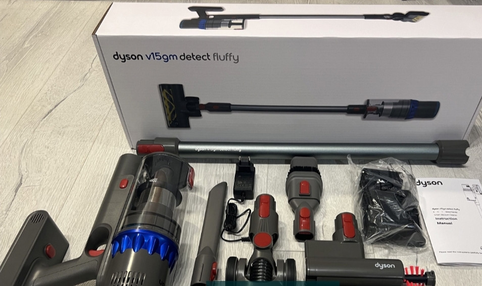 Пылесос Dyson v15 GM Detect Fluffy. Киев - изображение 2
