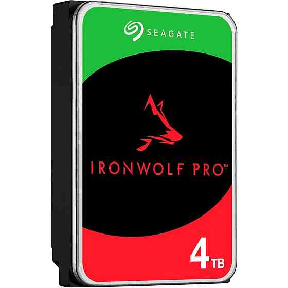 Накопичувач HDD SATA 4.0TB Seagate IronWolf Pro 7200rpm 256MB (ST4000NT001) ( 3.5