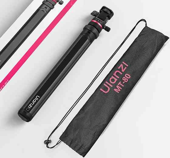 Стійка штатив для освітлення камери компактна туристична 213см Ulanzi MT-80 Київ