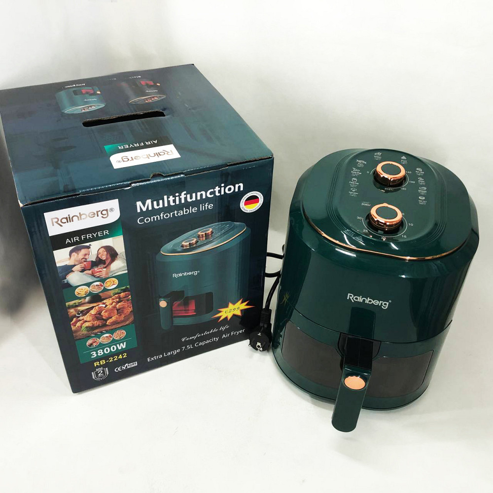 Аерогриль повітряний, Електроприлад для смаження без олії, Аерофрітюрниця-мультипіч для дому TI-75 Івано-Франківськ - фото 7