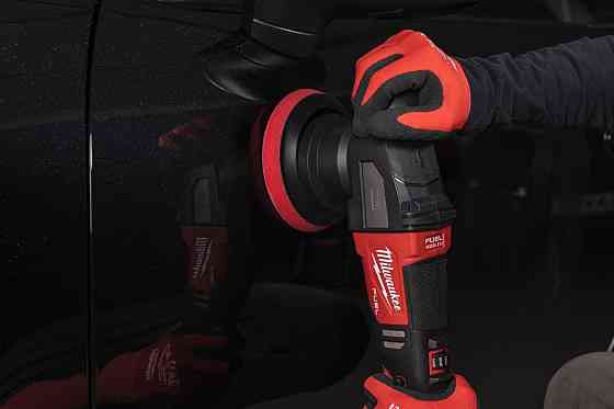 Машина полировальная эксцентриковая аккумуляторная MILWAUKEE, M18 FUEL FROP15-502X, O125мм (+заряд.устройства, 2 аккум.Х 5Ач, HDкейс) Одесса