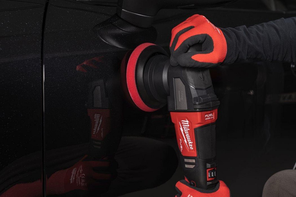 Машина полировальная эксцентриковая аккумуляторная MILWAUKEE, M18 FUEL FROP15-502X, O125мм (+заряд.устройства, 2 аккум.Х 5Ач, HDкейс) Одесса - изображение 6
