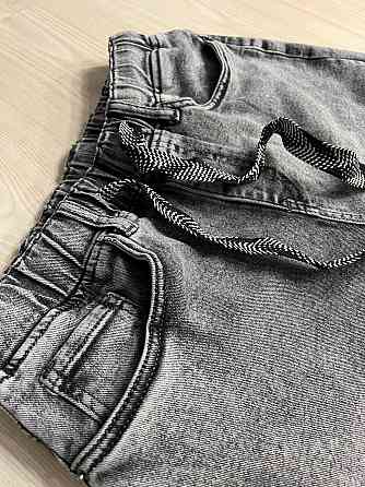 Джинси жіночі V&D 5011 МОМ jeans comfort резинка на талії стрейчеві полегшені світло сірі, світло-сі Одеса