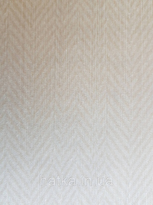 Текстильні шпалери на флізеліновій основі Cador Rasch Textil 086811 молочний білий зигзаги яличка Київ - фото 3