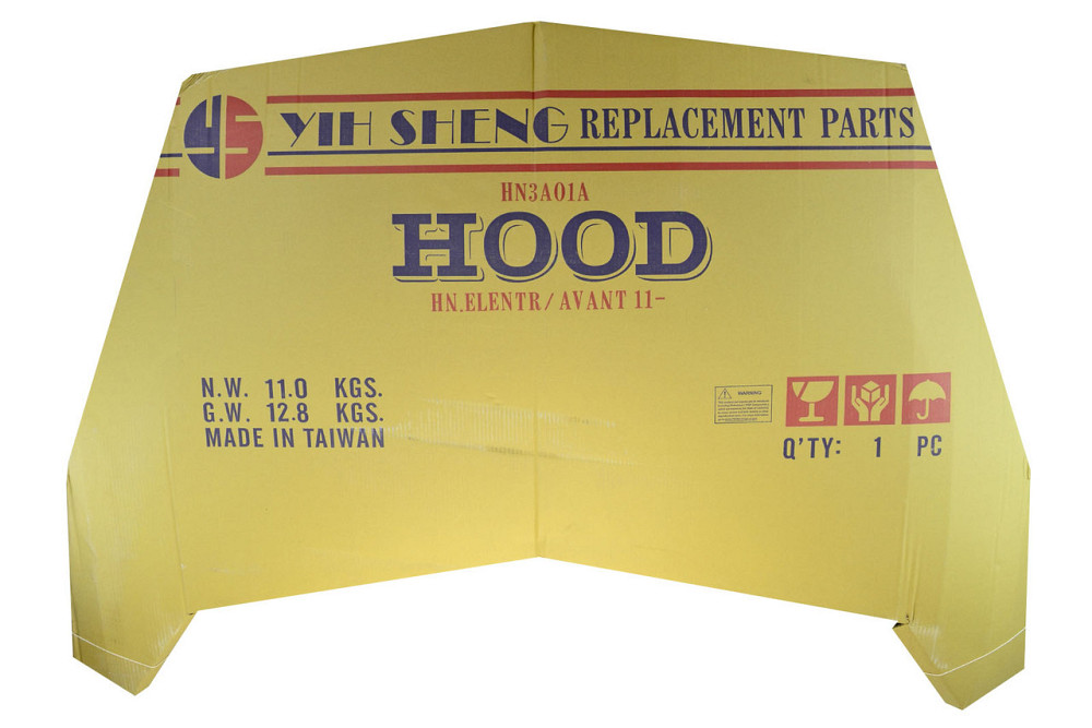 Капот автомобіль Хюндай Elantra 5 MD (2011-2016) дорест, рестайлінг Тайвань YIH SHENG Мукачево - фото 8