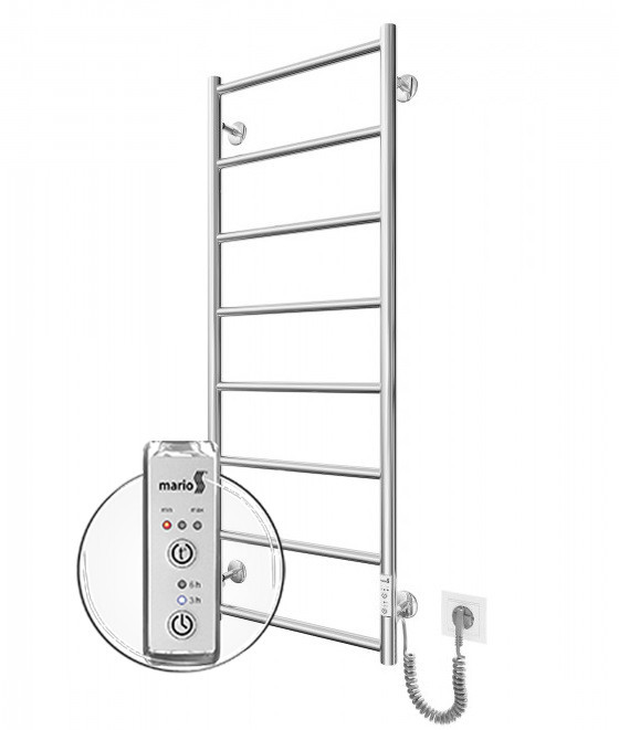 Електрична рушникосушарка Mario Класік F HP-I 1090x430 TR K таймер-регулятор Київ - фото 1