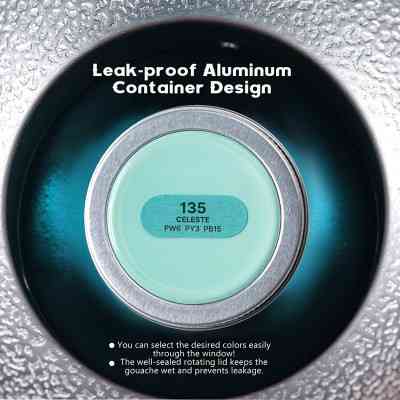 Гуашевые краски Arrtx 9B, 9 цветов (LC302925) Винница