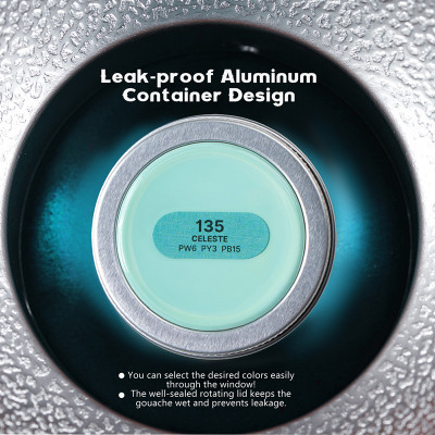 Гуашевые краски Arrtx 9B, 9 цветов (LC302925) Винница - изображение 4