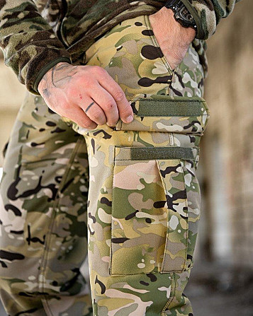 Зимові штани soft shell BANDIT мультикам ТР6411 Київ - фото 4