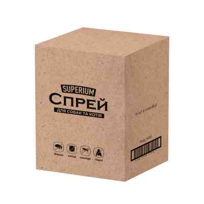 Спрей для тварин SUPERIUM від бліх, кліщів, комарів та ґедзів для котів та собак 200 мл (9155) Вінниця