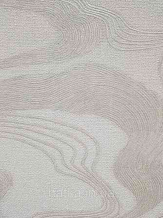 Обои виниловые на флизелине Marburg Kumano 1.06х10 абстракция волны структурные серебристые на белом 34584 Киев