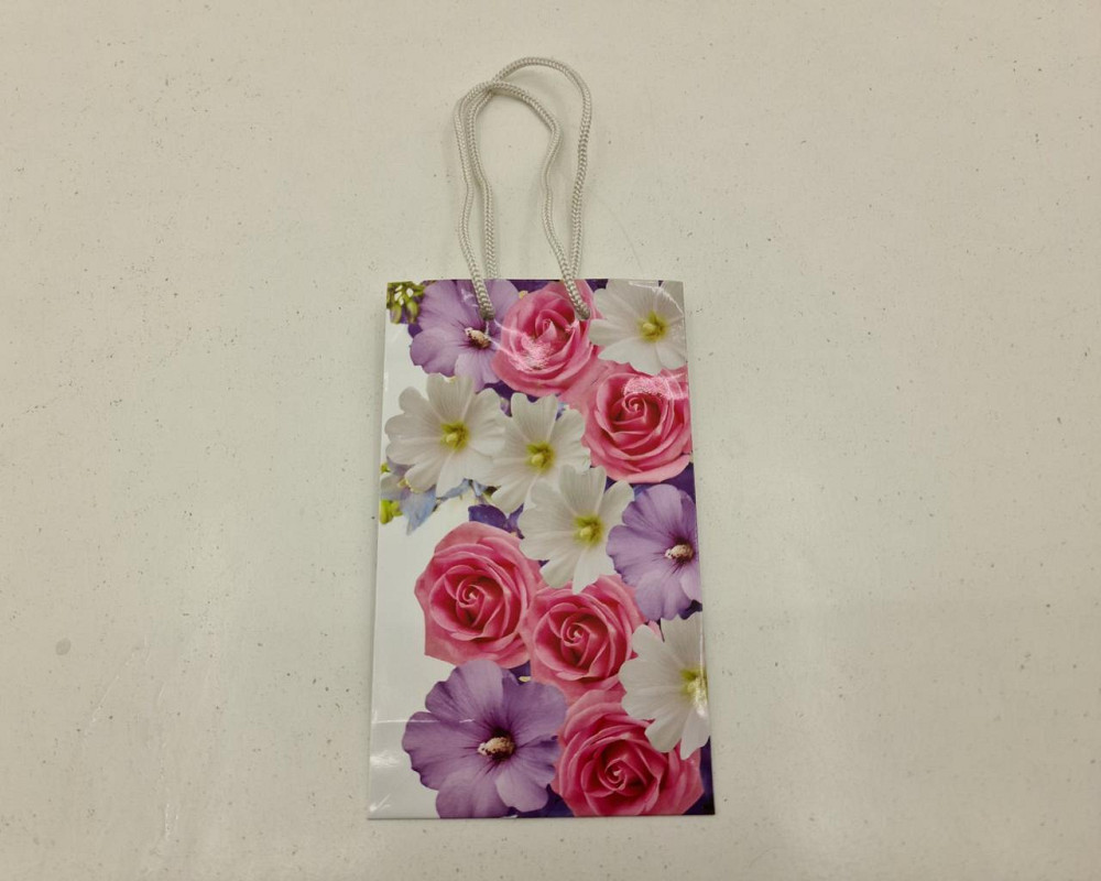 Пакет паперовий подарунковий малий 11/18/5 (арт М027) (12 шт.) Харків - фото 2