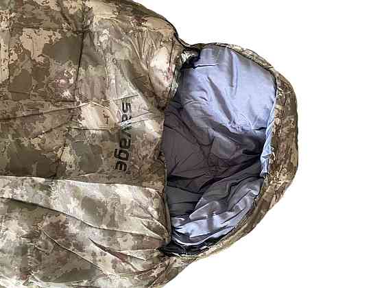 Спальный мешок тактический для военных и армии ВСУ, Спальник-кокон арммейский Камуфляж Каменец-Подольский