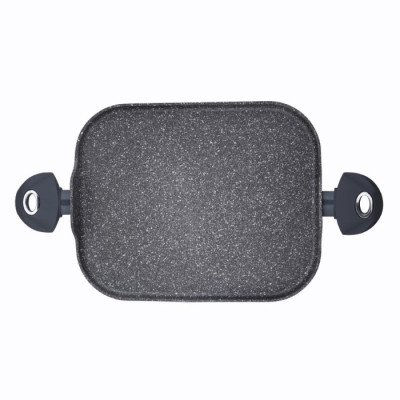 Сковорода Bergner Orion-гриль, 35.5x28.3 см (BG-8523-MBG) Вінниця - фото 3