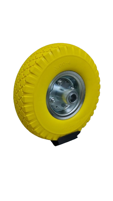 Колесо для тачки 3.00х4 Пенополиуретановое Колеса на строительную тачку Колеса на тачку полиуретановые Белая Церковь - изображение 1