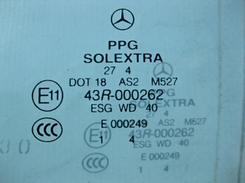 Mercedes-Benz  A2037351910 43R-000262 Скло синє задніх лівих дверей C-Class W203 рестайл Одесса - изображение 2