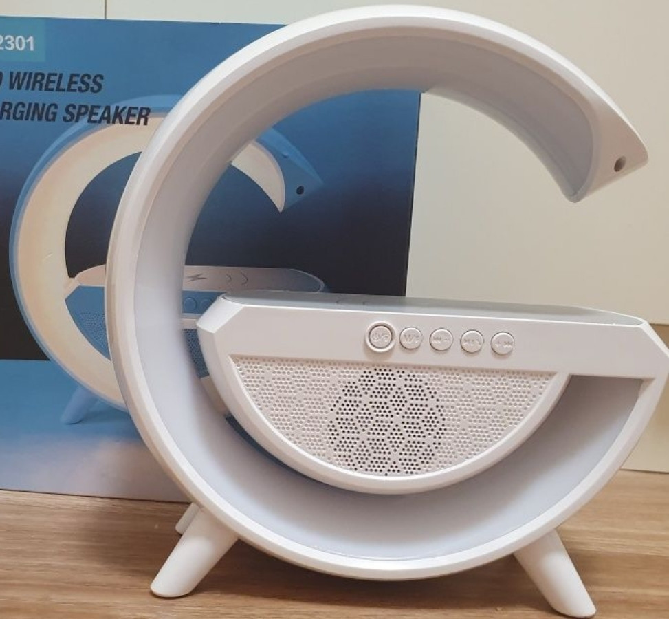 Ночник-беспроводное зарядное устройство и Bluetooth колонка 3в1 с RGB. Харьков - изображение 3