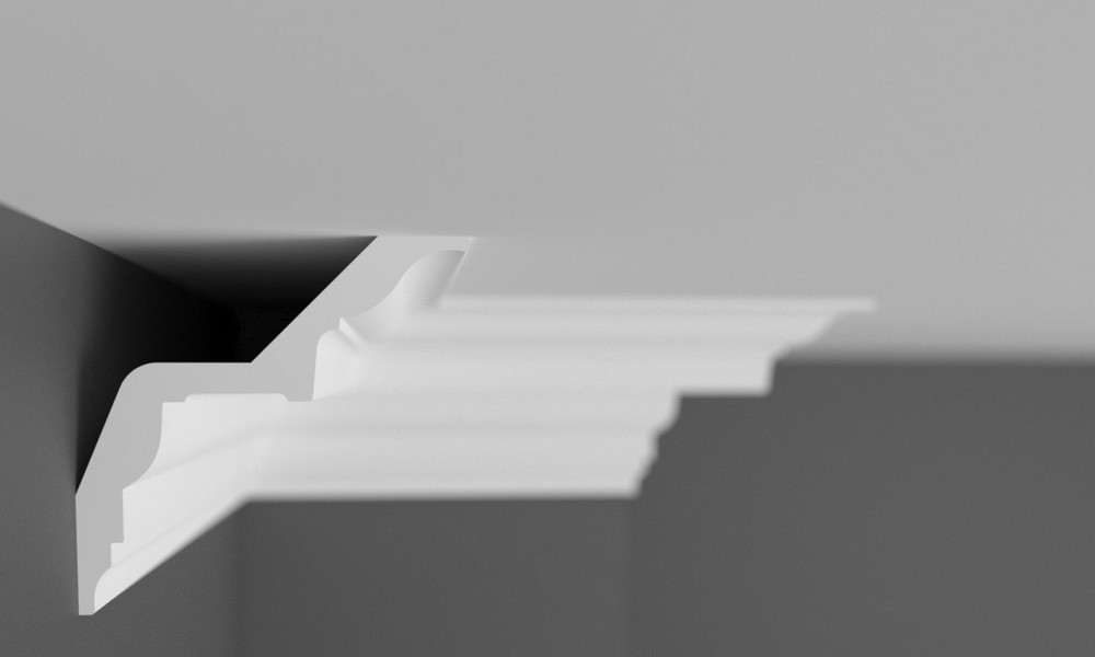 Карниз гладкий поліуретановий Harmony K 254 Дніпро - фото 2