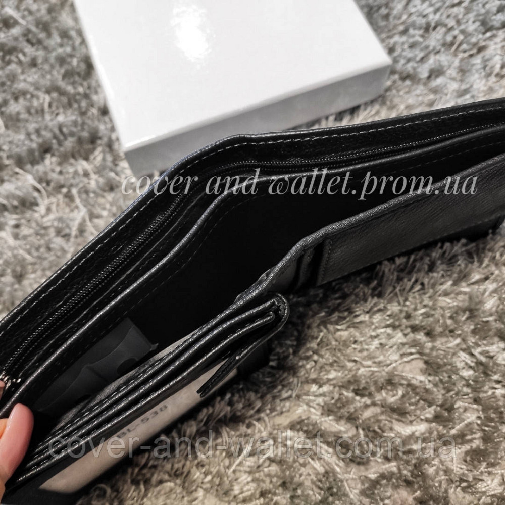 Солідний чоловічий гаманець для грошей і документів з натуральної шкіри MD 538 Київ - фото 6