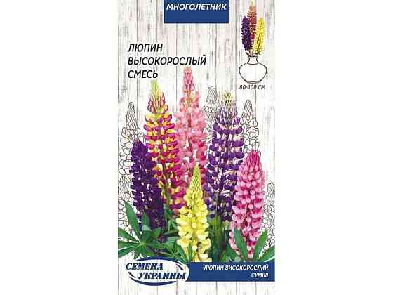 Люпкін Високозрослий СМЕСЯ МН 0,5 г (10 пачок) ТМ СЕМЕНА УКРАЇНИ Київ