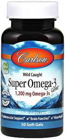 Супер Омега-3 Концентрат (Omega-3, Fish oil concentrate) 1000 мг 50 капсул Киев