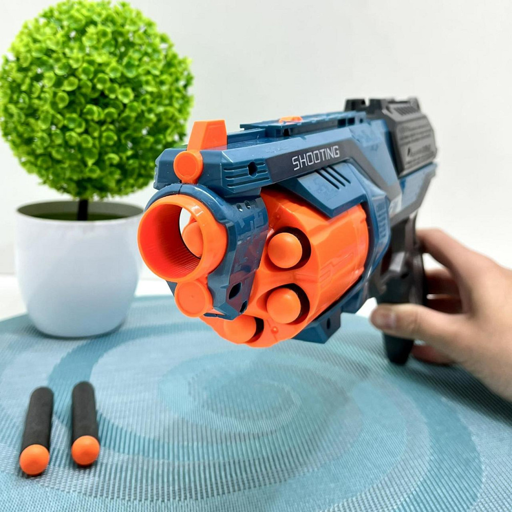 Пістолет бластер 8 м'яких патронів 30 см (BT322) Чернігів - фото 4