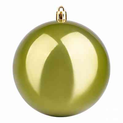 Елочная игрушка YES! Fun шар 10 см, оливковый, перламутровый (973520) Винница