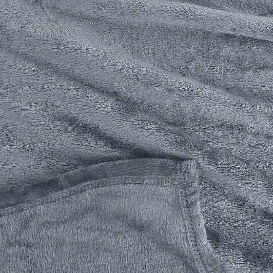 Плед флисовый в виде халата с рукавами длинный 140x170см Винница