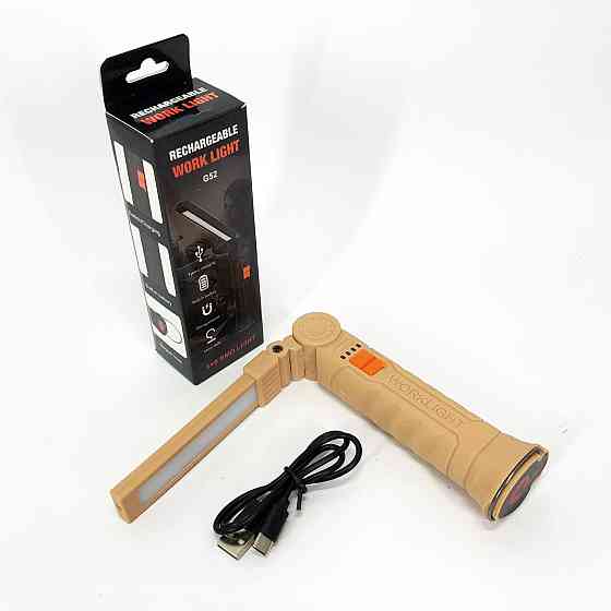 Похідний кемпінговий ліхтар G52-LED+COB, Ліхтарик світлодіодний для туриста, Лампа для кемпінгу якісна OG-17 Львів