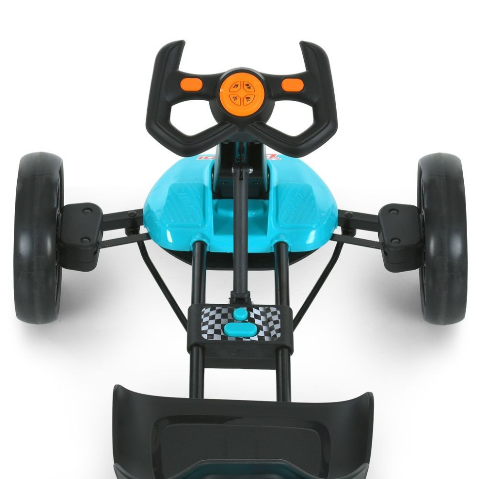 Дитячий електромобіль Електрокарт M 6145(A)EBR-15 до 30 кг Вінниця - фото 4